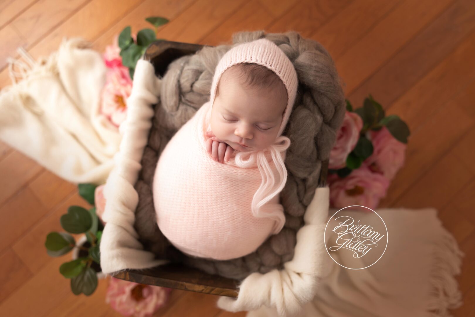Newborn Baby Girl Cleveland Photo Shoot Ohio