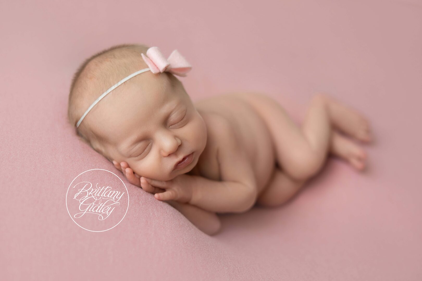 Newborn Baby Girl Photo Shoot in Westlake