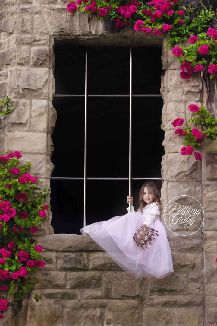 Princess Photo Shoot | Willoughby Hills Family Photography