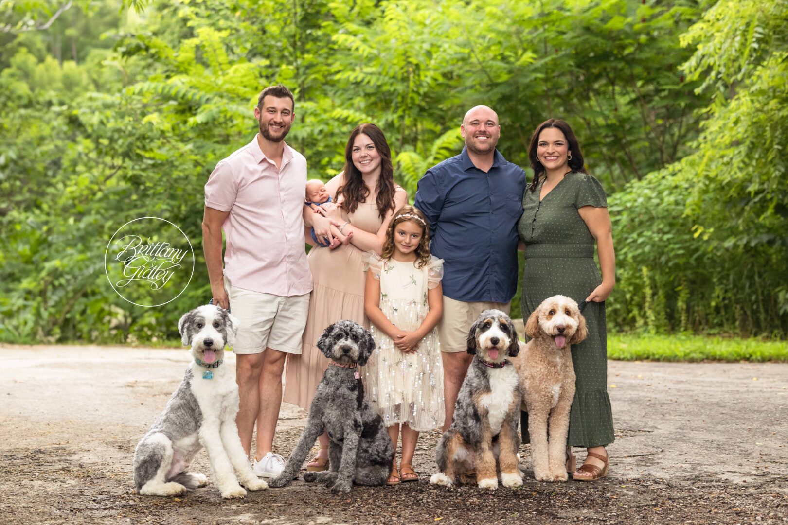 Everett Road Covered Bridge Family Photography