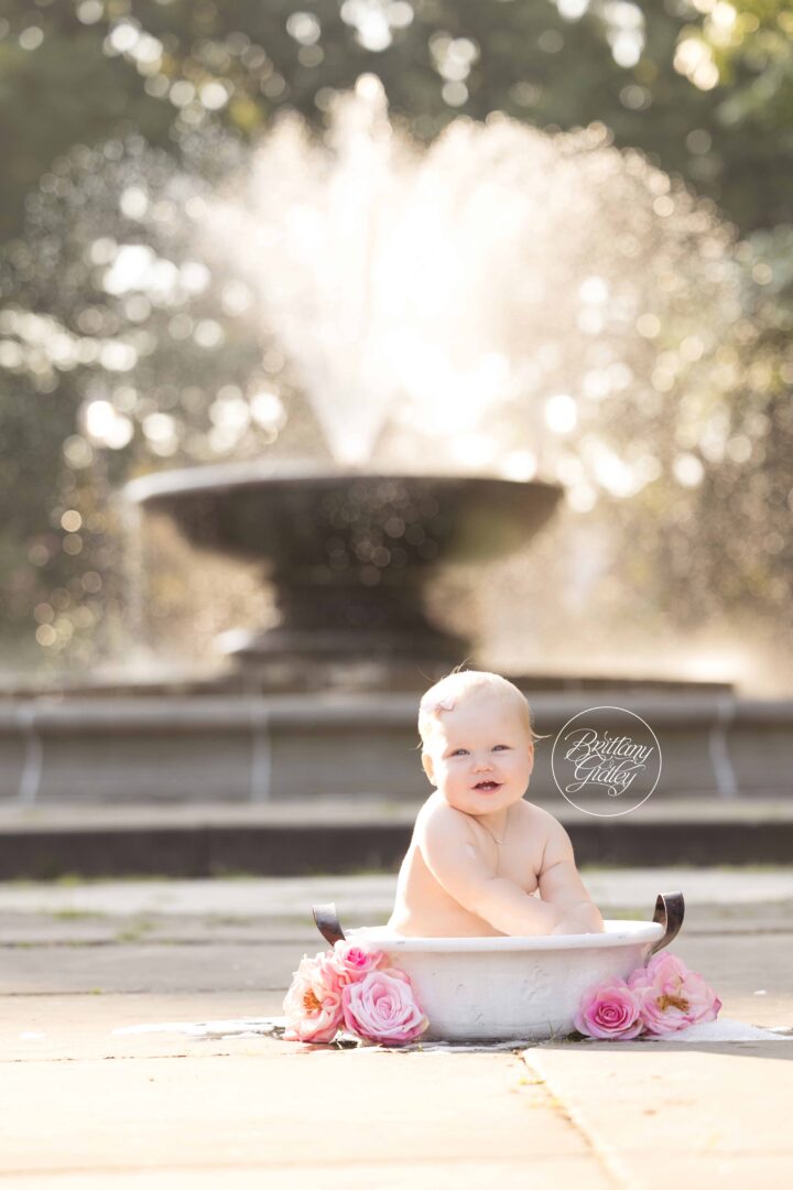 Bubble Bath Photo Shoot