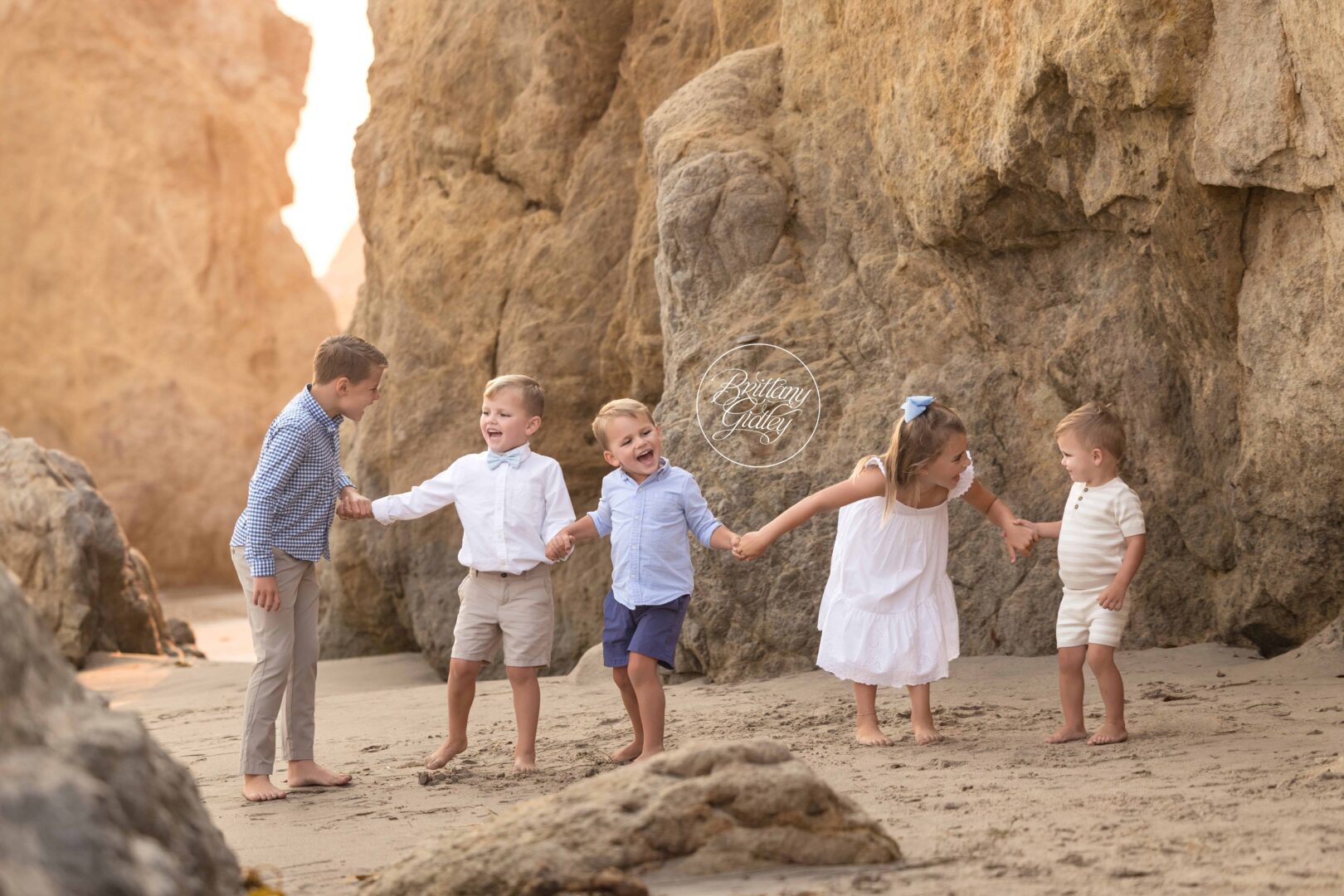 California Beach Photo Shoot Kids and Family