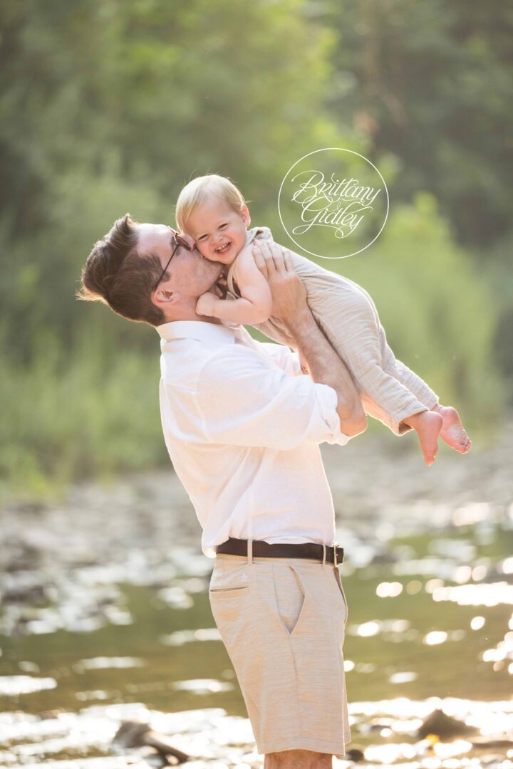 Father Son Summer Toddler Photo Shoot