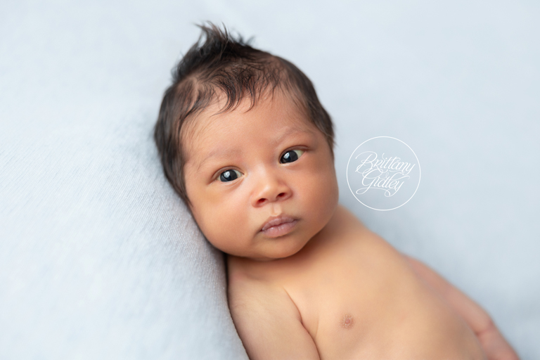 Cleveland Browns Newborn Photo Shoot