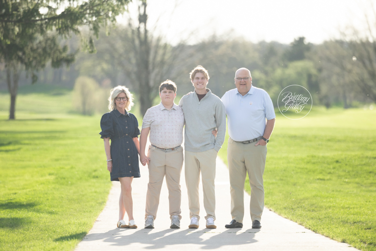 Golf Course Family Photography