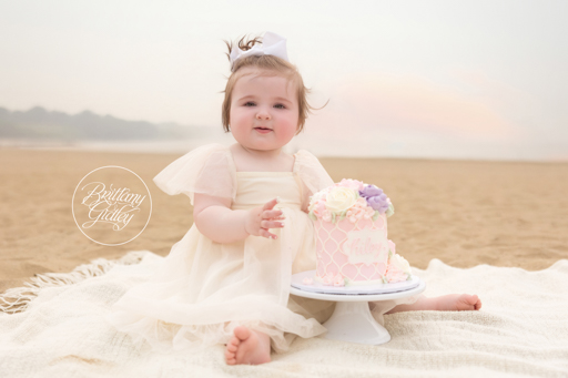 Beach Cake Smash Photo Shoot